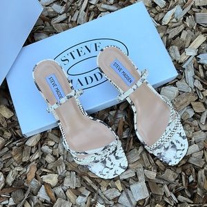 Steve Madden Loft Beige Snake Pump, Size 8, NEW